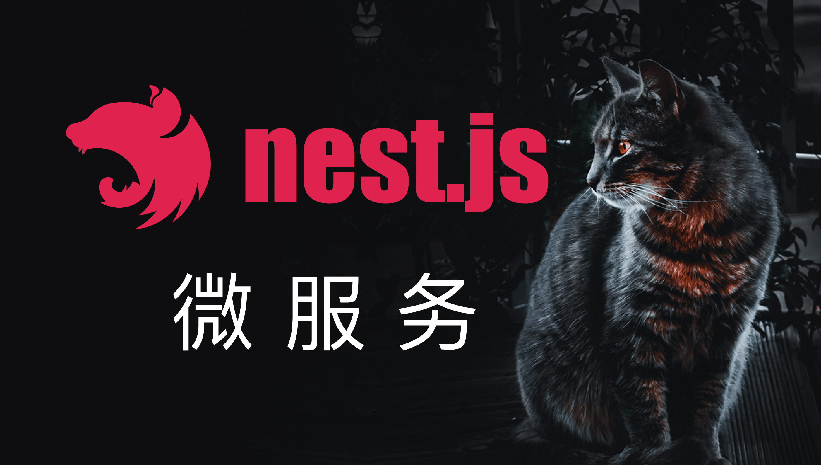 还是 Nest.js，但这一次是微服务